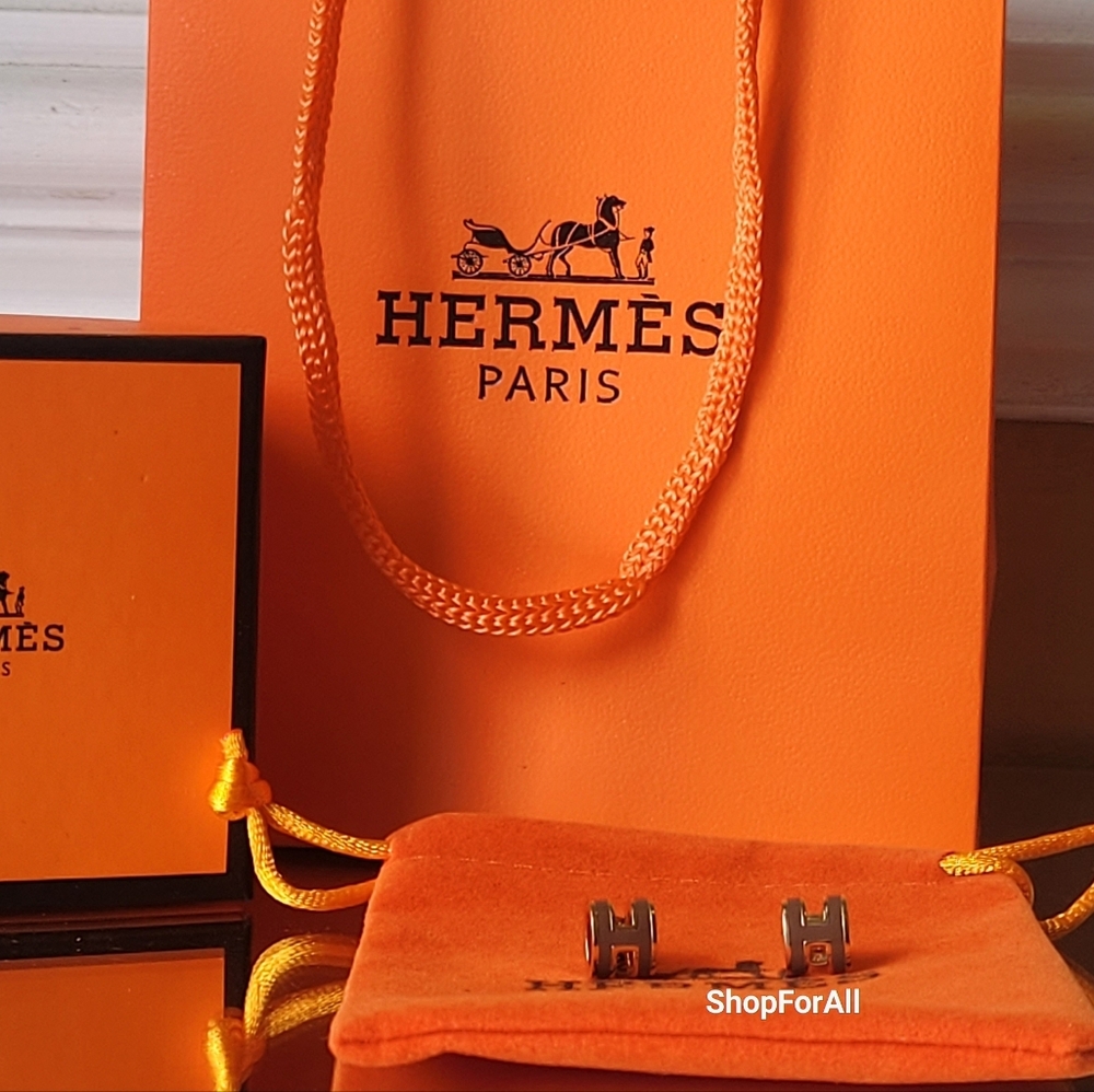 Hermès H MINI POP EARRING - Picture 4 of 12